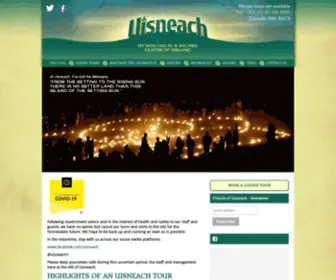 Uisneach.ie(Mythological and Sacred Centre of Ireland) Screenshot