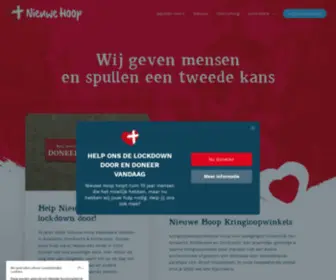 Uitdekast.nl(Nieuwe Hoop Kringloopwinkels Nieuwe Hoop) Screenshot