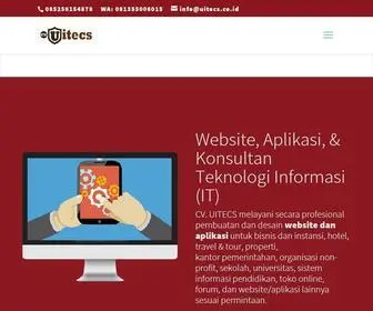 Uitecs.co.id(Pembuatan website makassar) Screenshot