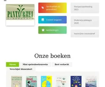 Uitgeverij-Pantarhei.nl(Uitgeverij Panta Rhei) Screenshot