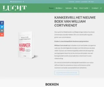 UitgeverijLucht.nl(Uitgeverij Lucht boeken over gezondheid bewegen en psyche) Screenshot