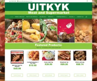 Uitkykvleismark.co.za(Meat and Supermarket) Screenshot