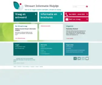 Uitvaartinformatiehulplijn.nl(De Uitvaart Informatie Hulplijn) Screenshot