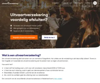 Uitvaartverzekering.nl(De goedkoopste premie) Screenshot