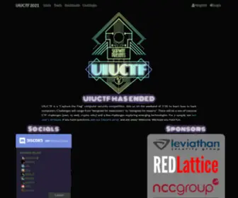 Uiuc.tf(UIUCTF 2021) Screenshot