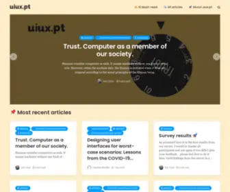 Uiux.pt(Usability & User Experience thoughts) Screenshot