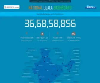 Ujala.gov.in(NATIONAL UJALA DASHBOARD) Screenshot