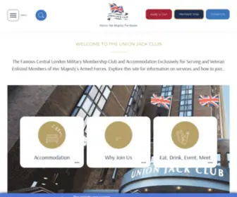 Ujclub.co.uk(The Union Jack Club) Screenshot