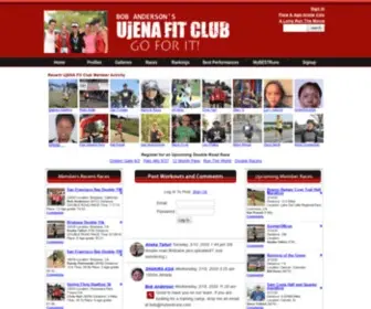 Ujenafitclub.com(Enjoy life so much more by running or exercising regularly. The Ujena Fit Club) Screenshot