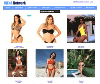 Ujenanetwork.com(Models, Photographers, Networking, Entertainment News) Screenshot
