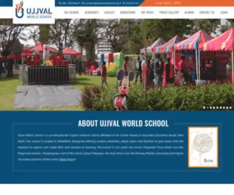 UjjValworldschool.org(Best CBSE Schools in Bangalore near Kadugodi) Screenshot