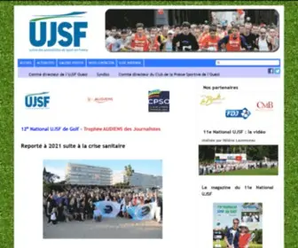 UJSF-Ouest.com(Union des Journalistes de Sport en France) Screenshot