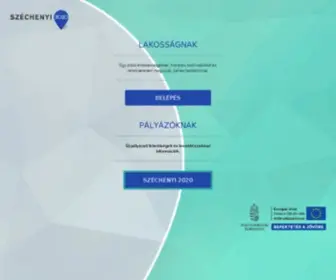 Ujszechenyiterv.gov.hu(Új Széchenyi Terv) Screenshot