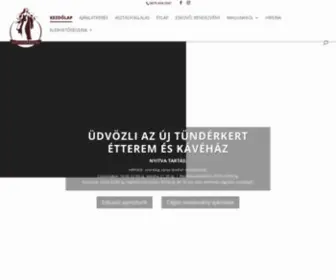 Ujtunderkert.hu(Új Tündérkert Étterem) Screenshot