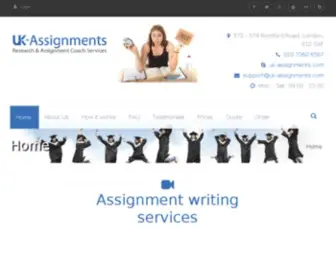 UK-Assignments.com(Custom Assignment Writing and Proofreading Service) Screenshot