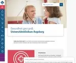 UK-Augsburg.de Screenshot