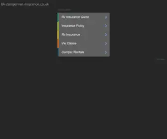 UK-Campervan-Insurance.co.uk(Campervan Insurance) Screenshot