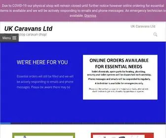 UK-Caravans.co.nz(UK Caravans Ltd) Screenshot