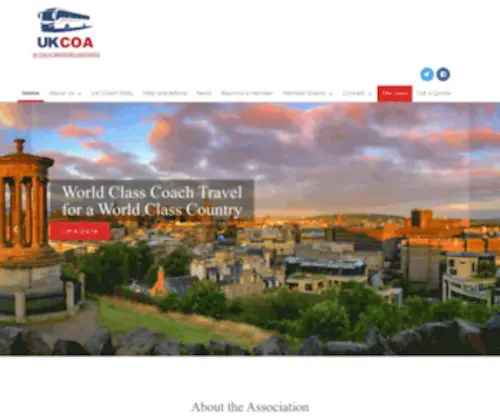 UK-Coa.co.uk(UK Coach Operators Association) Screenshot