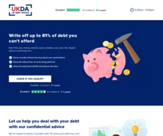 UK-Debtadvice.co.uk(UK Debt Advice) Screenshot