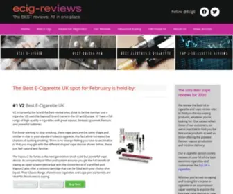 UK-Ecig-Reviews.co.uk(Best UK Vape Reviews) Screenshot