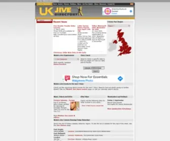 UK-Jive.co.uk(Modern Jive classes and events) Screenshot