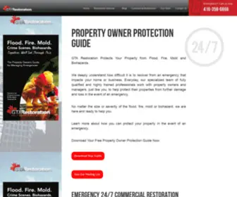 UK-Mortgage-Protection.com(24/7 Toronto Property Restoration) Screenshot