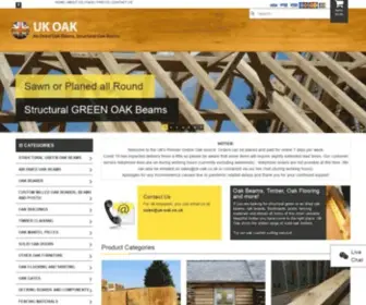 UK-Oak.co.uk(Oak Beams) Screenshot
