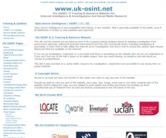 UK-Osint.net(UK Osint) Screenshot