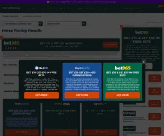 UK-Racing-Results.com(Today's Racing Results) Screenshot