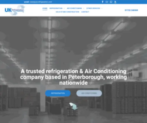 UK-Refrigeration.com(UK Refrigeration & Air Conditioning Ltd) Screenshot