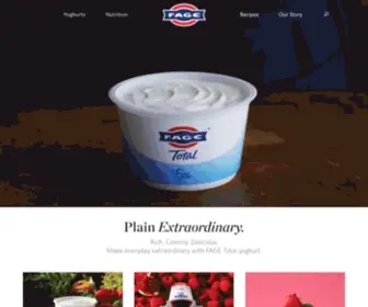 UK.fage(FAGE Yoghurt) Screenshot