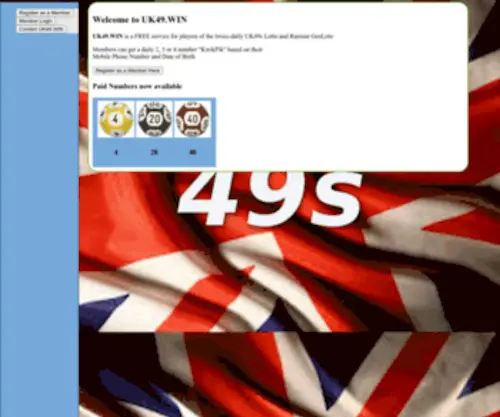 UK49.win Screenshot