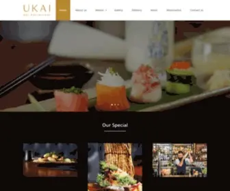 Ukai.co.uk(Ukai bar restaurant) Screenshot