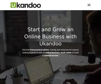 Ukandoo.com(Start and Grow an Online Business) Screenshot