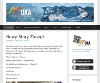 Uka.pl(Strona klubowa UKA) Screenshot