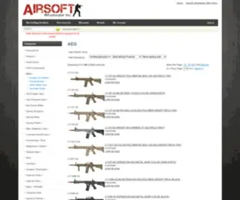 Ukarmsairsoft.com(Airsoft Wholesaler) Screenshot