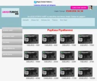 Ukashturkiye.com(Ukashturkiye) Screenshot