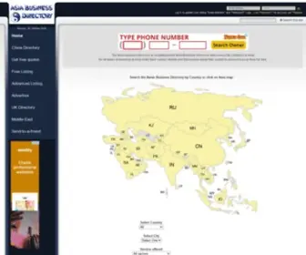 Ukasianbusinessdirectory.com(The Asia business Directory) Screenshot