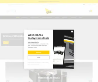 UKB-GMBH.com(Press brake tools) Screenshot