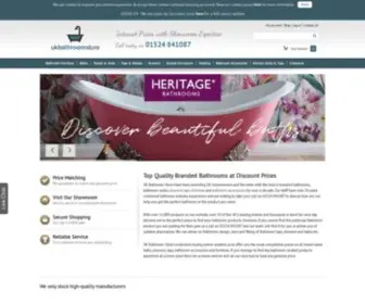 Ukbathroomstore.co.uk(Buy Top Quality Branded Bathrooms Online) Screenshot