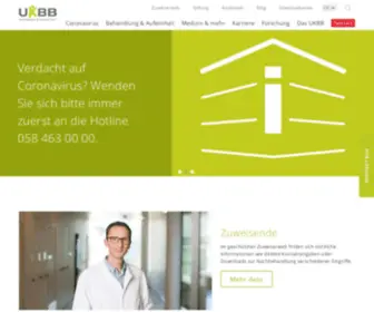 UKBB.ch(Universitäts) Screenshot