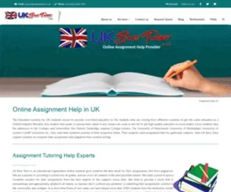 Ukbesttutor.co.uk(Assignment Help) Screenshot