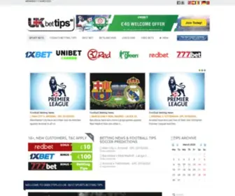 Ukbettips.co.uk Screenshot
