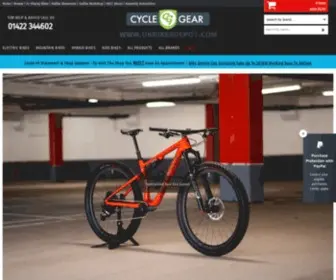 Ukbikesdepot.com(Independent Bike Shop Halifax) Screenshot