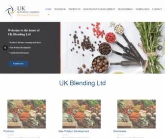 Ukblending.com(UK Blending) Screenshot