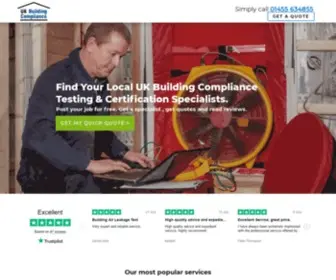 Ukbuildingcompliance.co.uk(Uk Building Compliance) Screenshot
