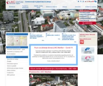 UKC-MB.si(S strokovnostjo in prijaznostjo do zdravja) Screenshot