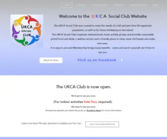 Ukca.com.cy(The United Kingdom Citizens Association Cyprus) Screenshot