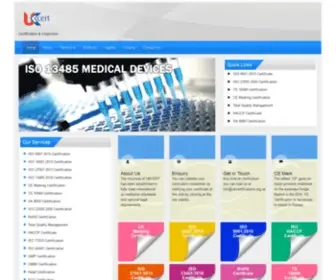 Ukcertifications.org.uk(UK Cert) Screenshot
